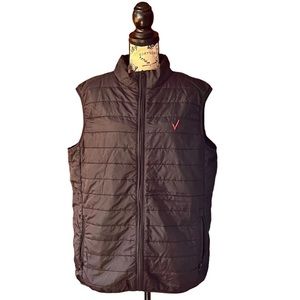 Men's Black Quilted Vest